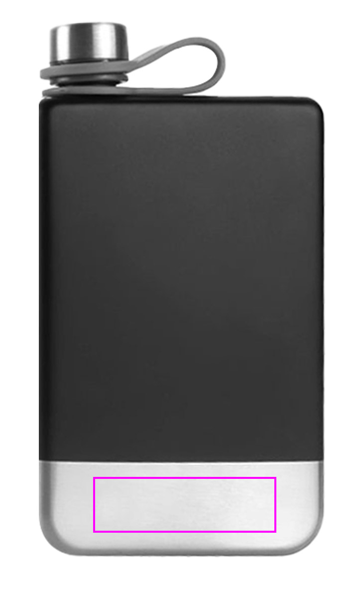 Piersiówka 266 ml HALTI Schwarzwolf