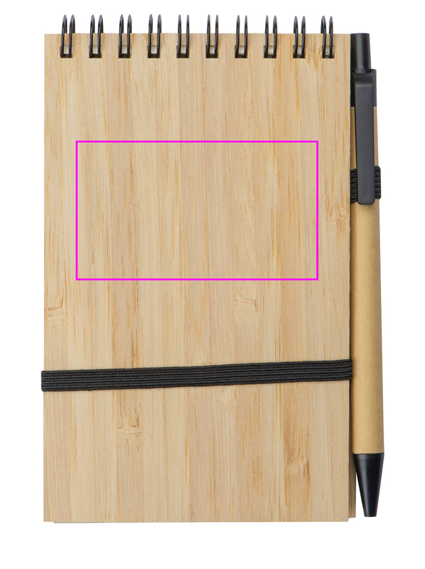 Notatnik A6 z czystymi stronami i długopisem ELSA