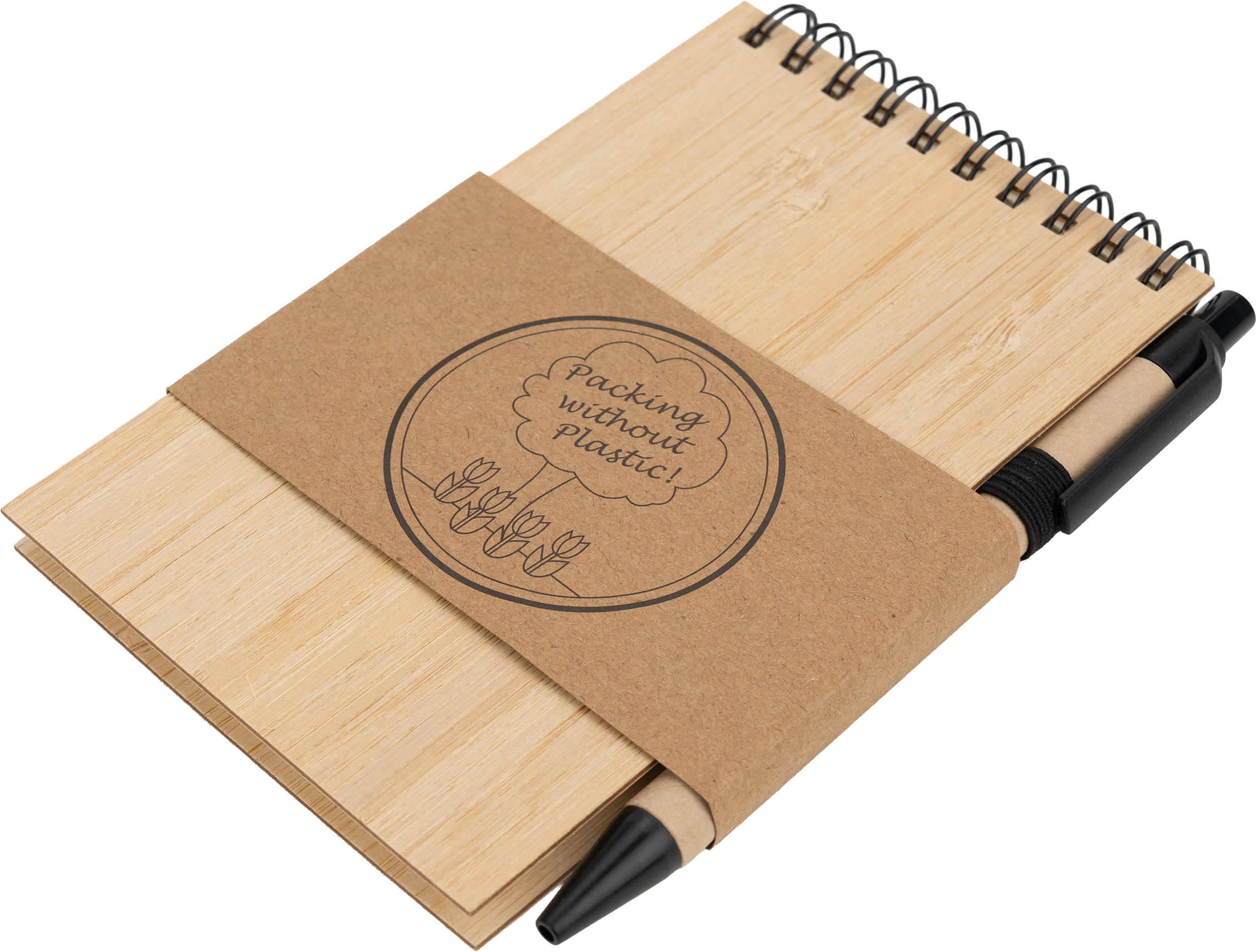 Notatnik A6 z czystymi stronami i długopisem ELSA