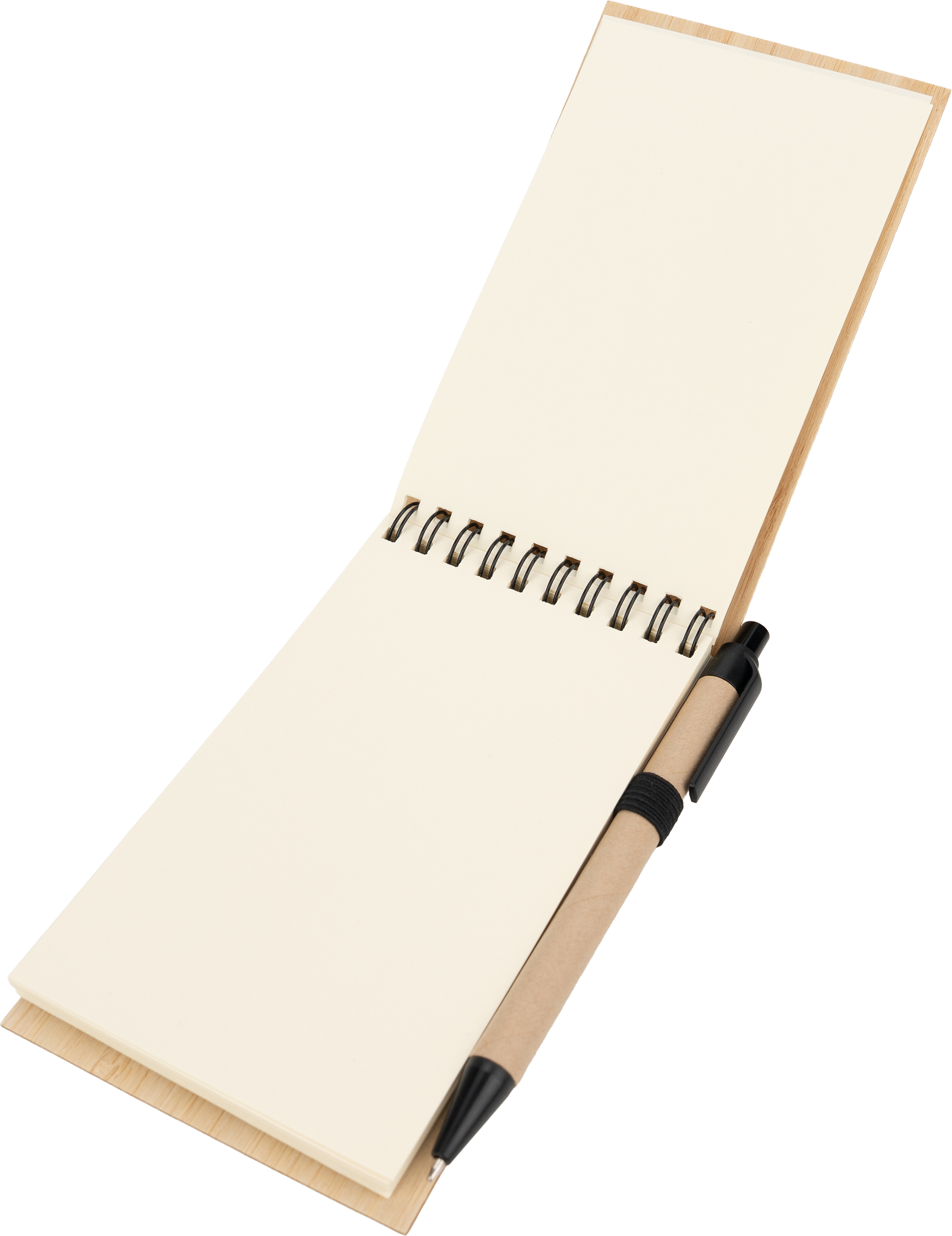 Notatnik A6 z czystymi stronami i długopisem ELSA