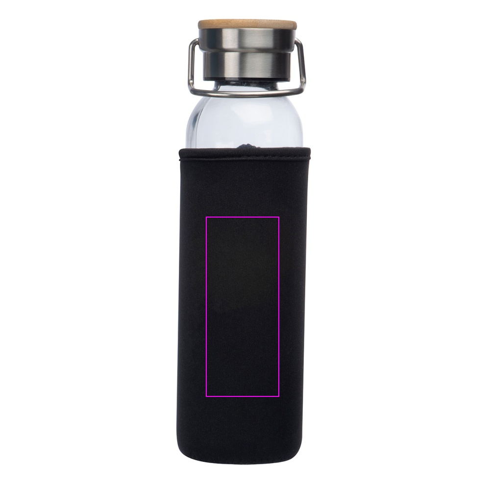 Butelka szklana z pokrowcem 600 ml RAMONA