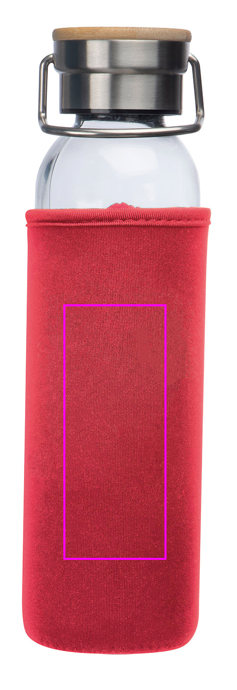 Butelka szklana z pokrowcem 600 ml RAMONA