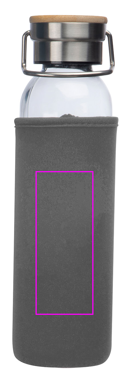 Butelka szklana z pokrowcem 600 ml RAMONA