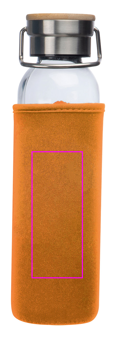 Butelka szklana z pokrowcem 600 ml RAMONA