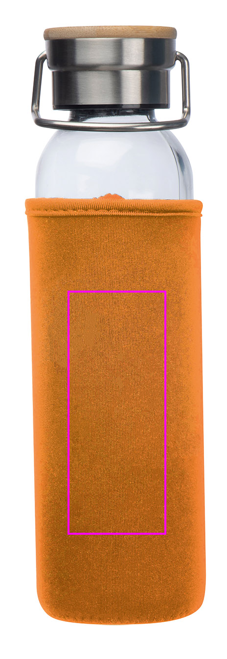 Butelka szklana z pokrowcem 600 ml RAMONA