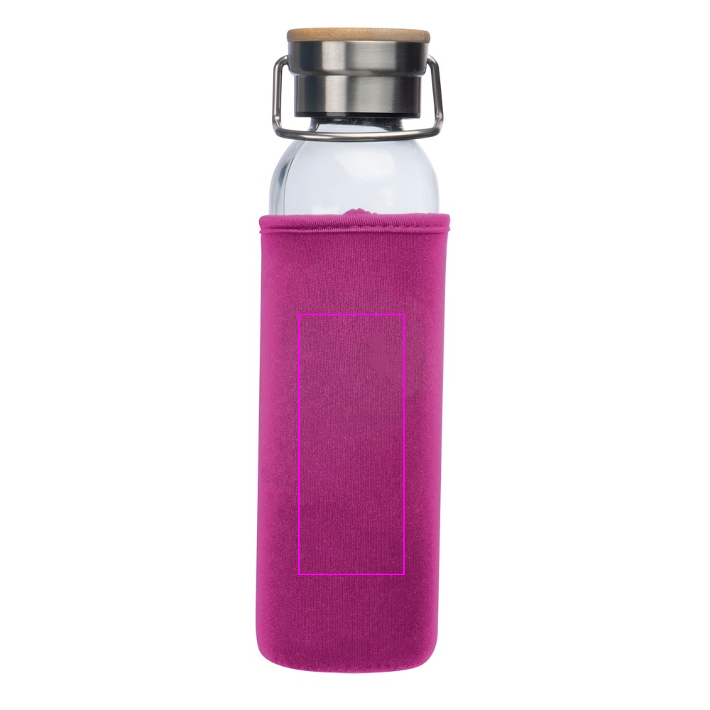 Butelka szklana z pokrowcem 600 ml RAMONA