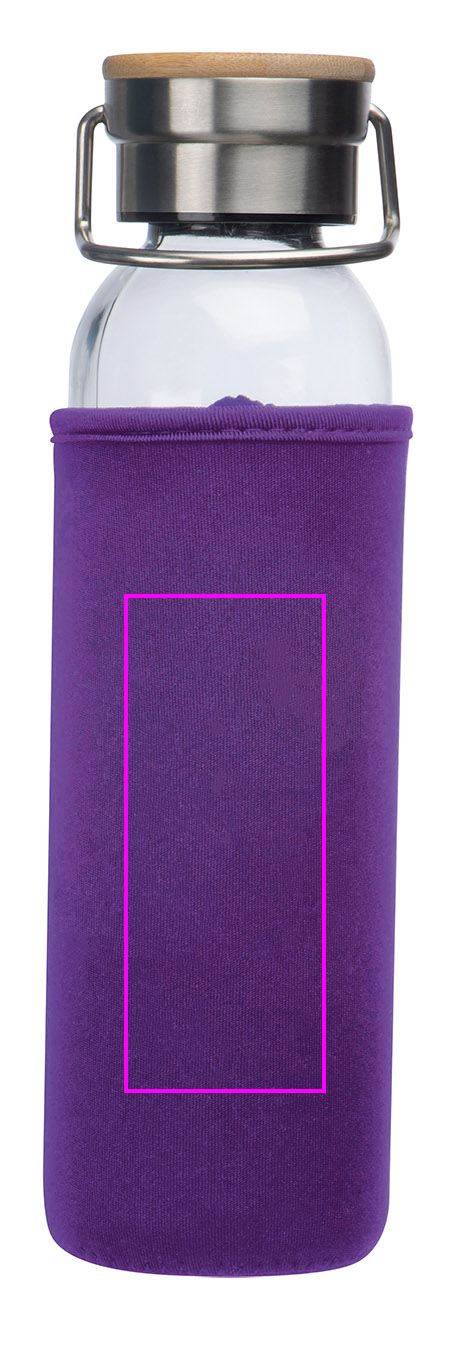 Butelka szklana z pokrowcem 600 ml RAMONA