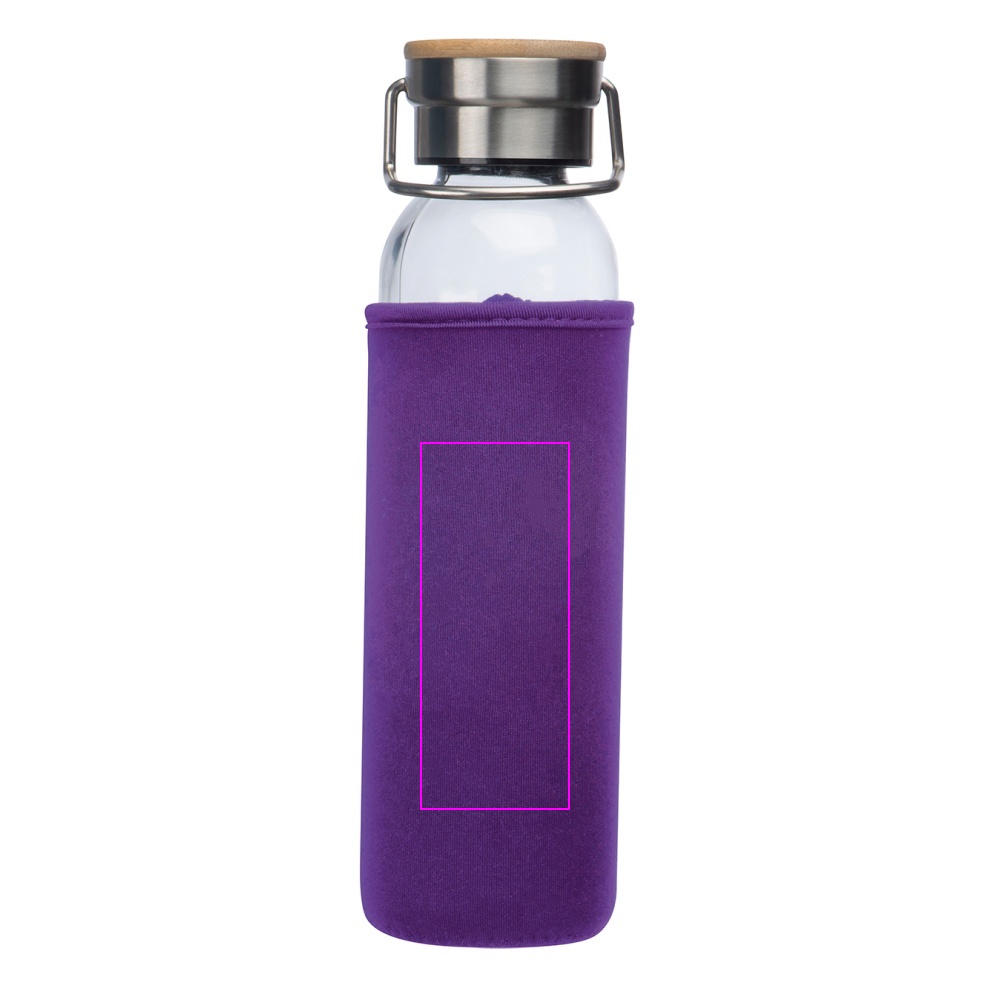 Butelka szklana z pokrowcem 600 ml RAMONA