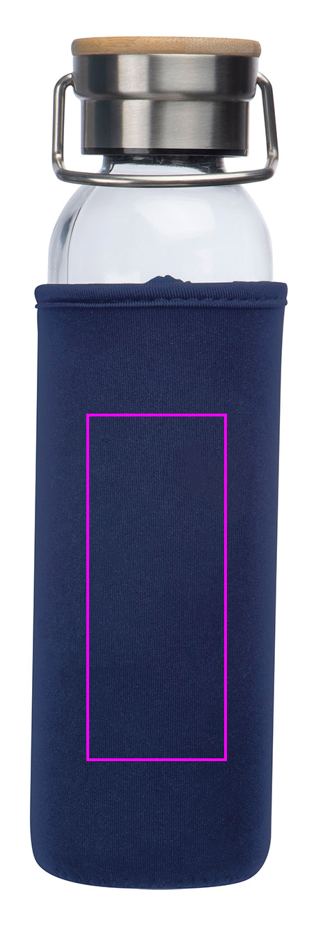 Butelka szklana z pokrowcem 600 ml RAMONA