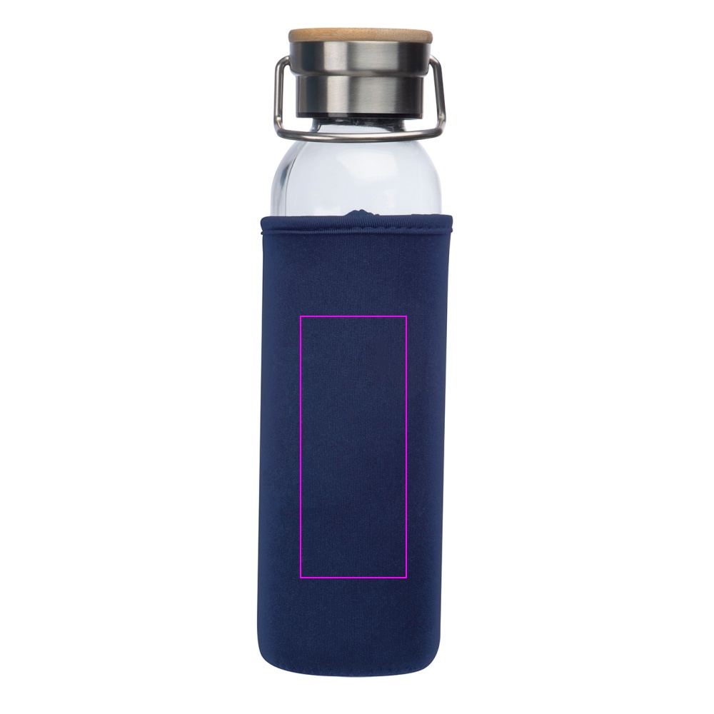 Butelka szklana z pokrowcem 600 ml RAMONA