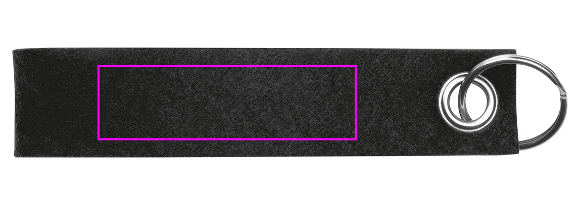 Brelok z filcu z recyklingu PATRYCJA