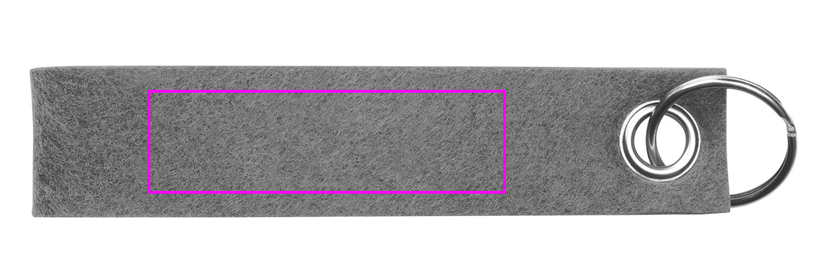 Brelok z filcu z recyklingu PATRYCJA