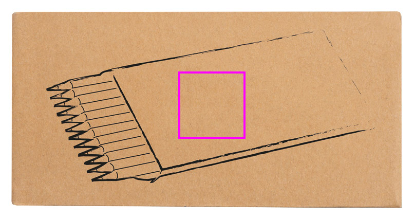 Kredki drewniane 12 kolorów MATEO