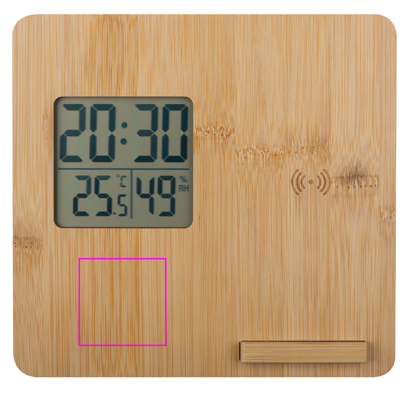 Stacja pogodowa z ładowarką indukcyjną BRUNO