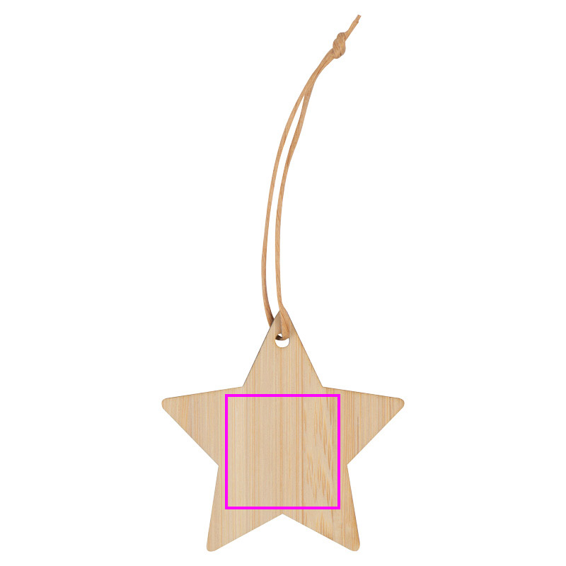 Zawieszka na choinkę gwiazdka BRANDON