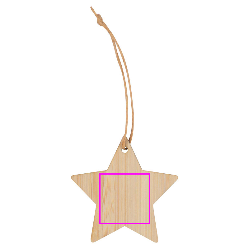 Zawieszka na choinkę gwiazdka BRANDON