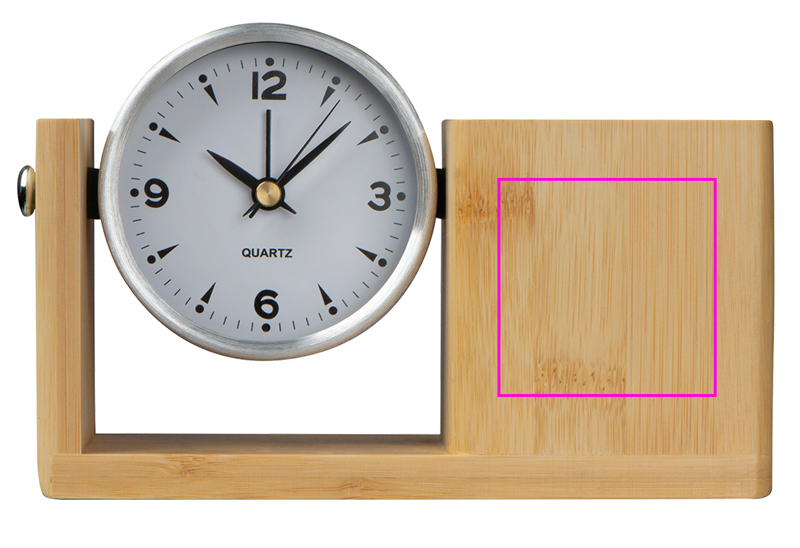 Stojak biurkowy z zegarem VERNON