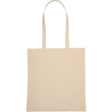 Organic cotton bag with long handles 220 g/m2 WERNER