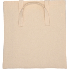 Organic cotton bag with long handles 220 g/m2 WERNER