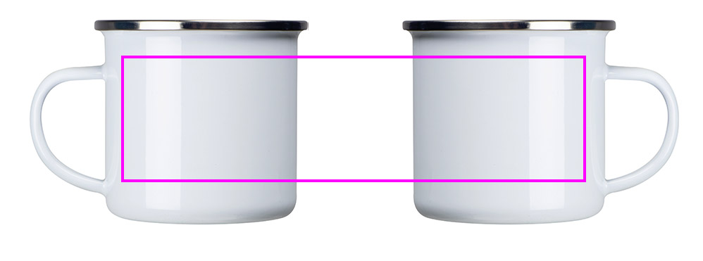 Kubek emaliowany do sublimacji 300 ml LUCAS