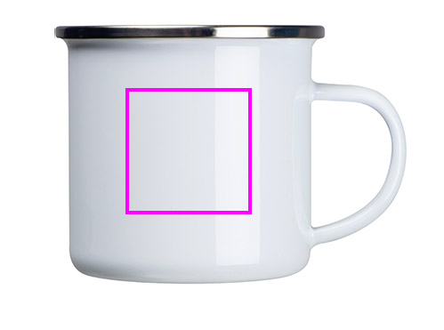 Kubek emaliowany do sublimacji 300 ml LUCAS