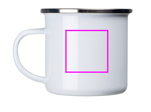 Kubek emaliowany do sublimacji 300 ml LUCAS