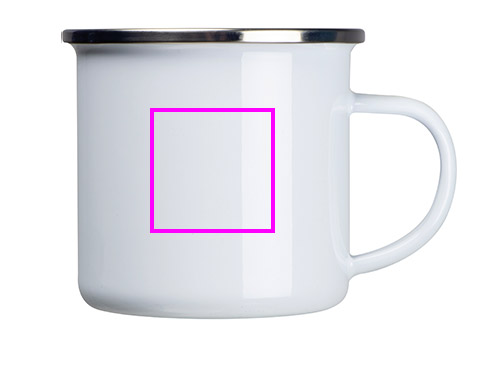 Kubek emaliowany do sublimacji 300 ml LUCAS