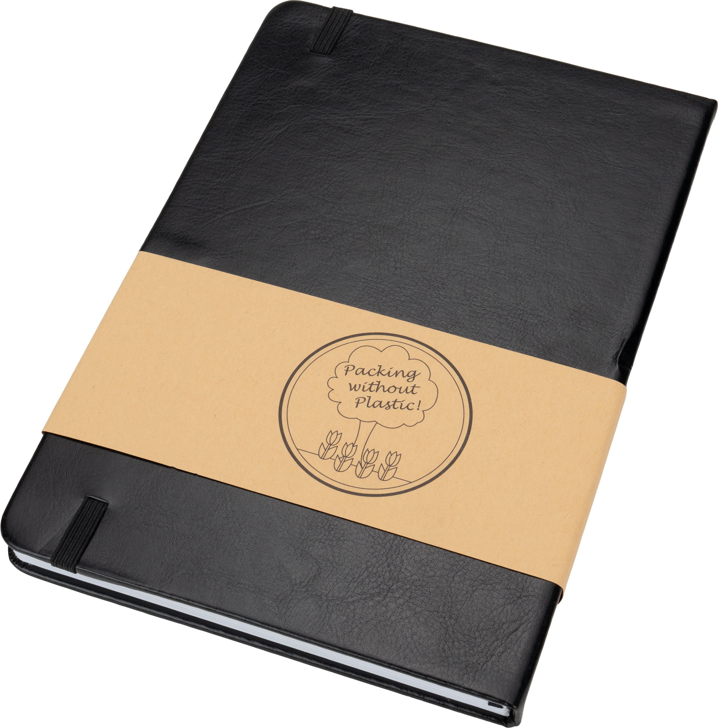 Notatnik A5 w linie z PU z recyklingu CLEO