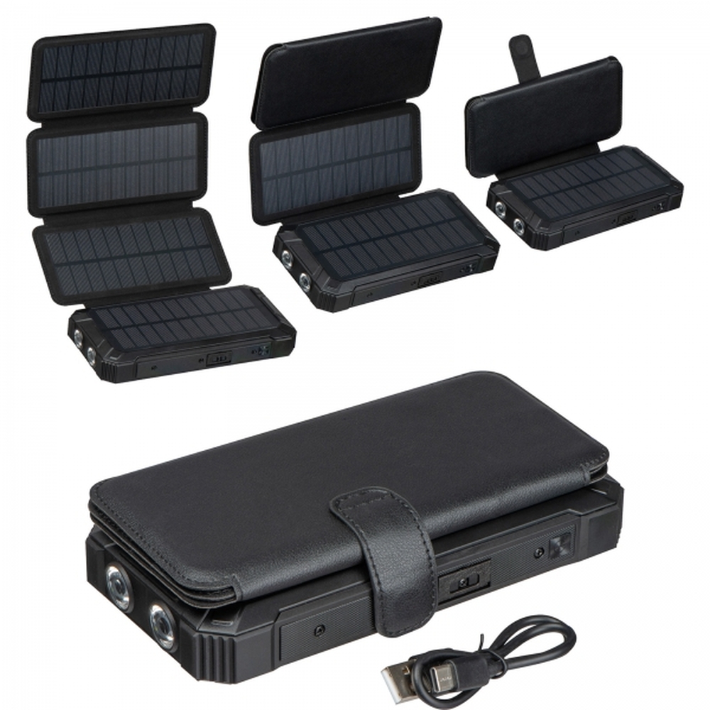 Power bank 20000 mAh solarny PETRA
