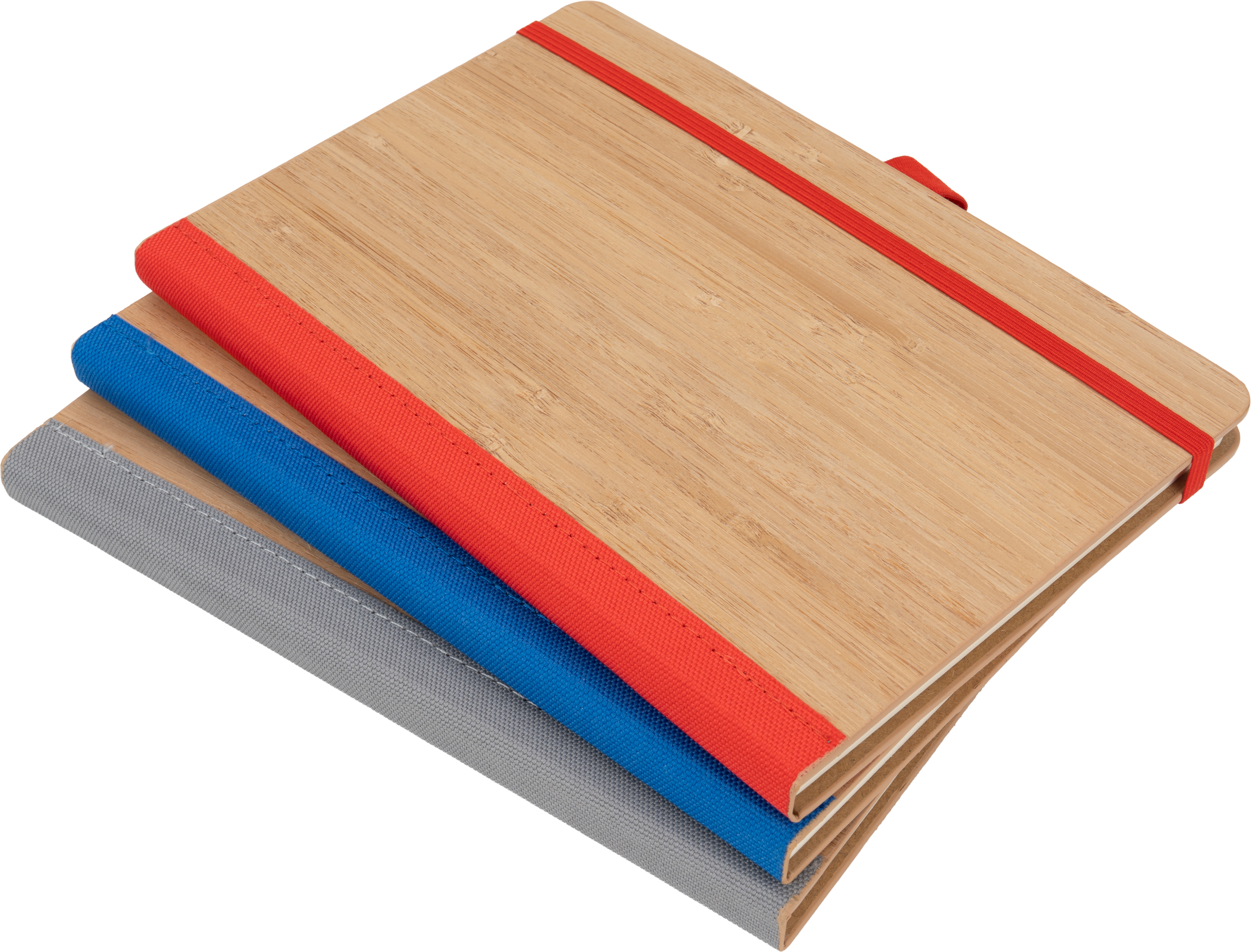 Notatnik A5 w linie z poliestru z recyklingu TEOFILO