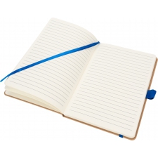 Notatnik A5 w linie z poliestru z recyklingu TEOFILO