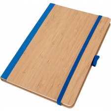 Notatnik A5 w linie z poliestru z recyklingu TEOFILO