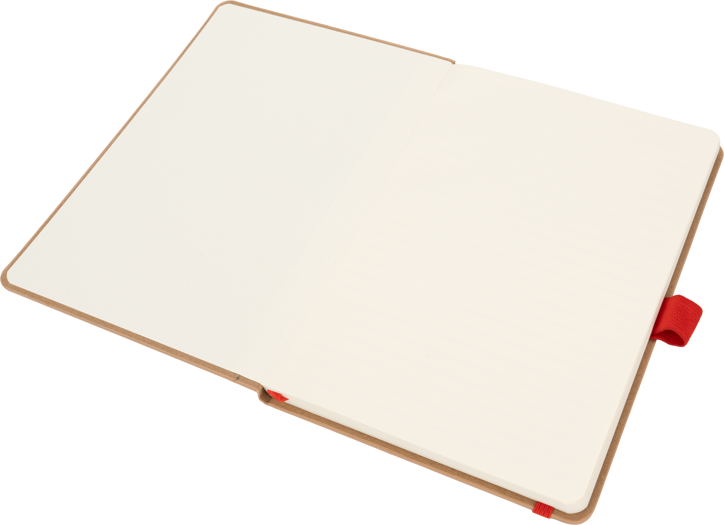 Notatnik A5 w linie z poliestru z recyklingu TEOFILO