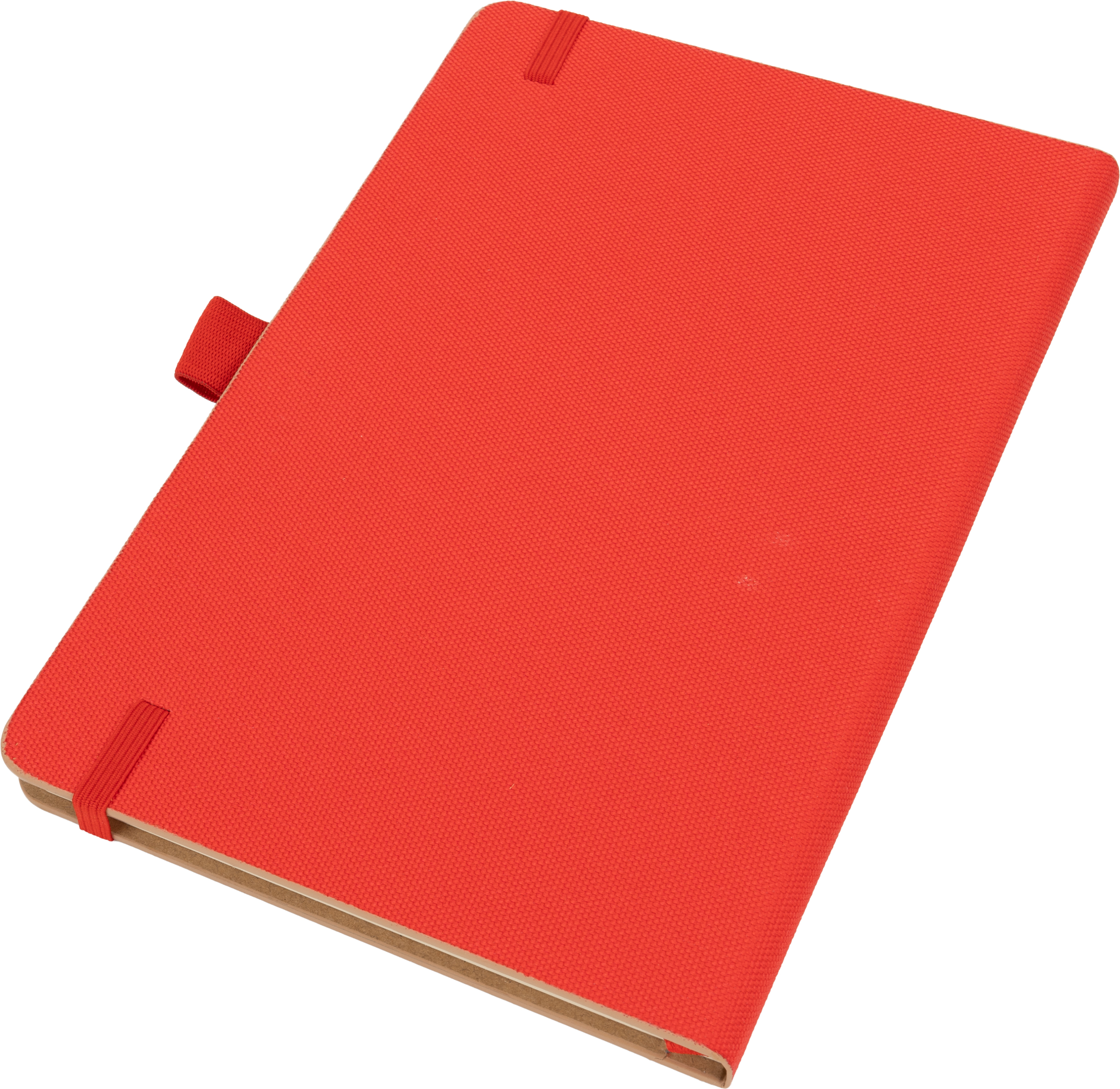 Notatnik A5 w linie z poliestru z recyklingu TEOFILO