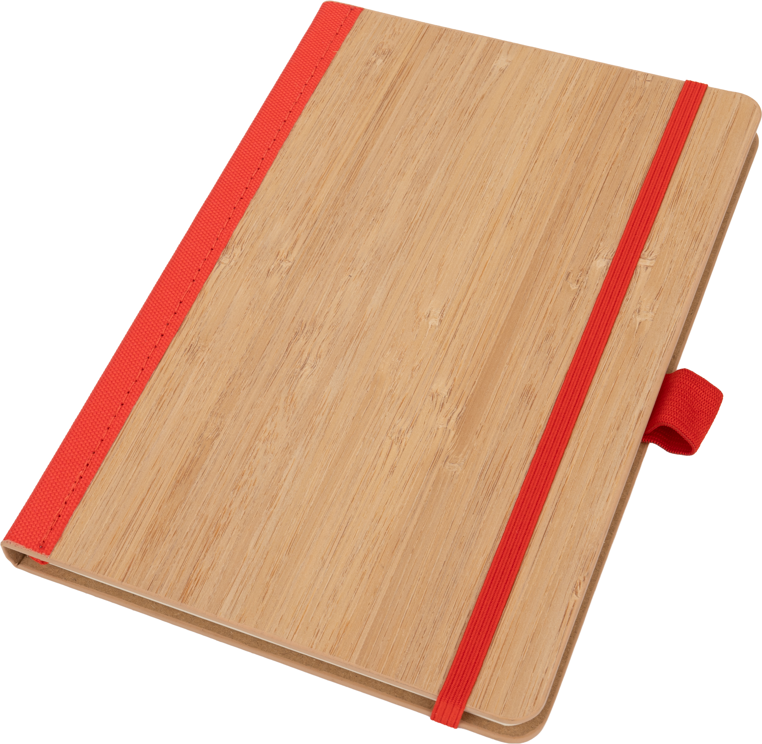 Notatnik A5 w linie z poliestru z recyklingu TEOFILO