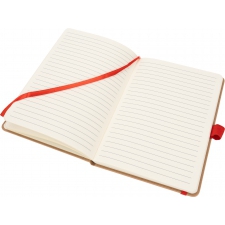 Notatnik A5 w linie z poliestru z recyklingu TEOFILO