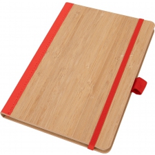 Notatnik A5 w linie z poliestru z recyklingu TEOFILO