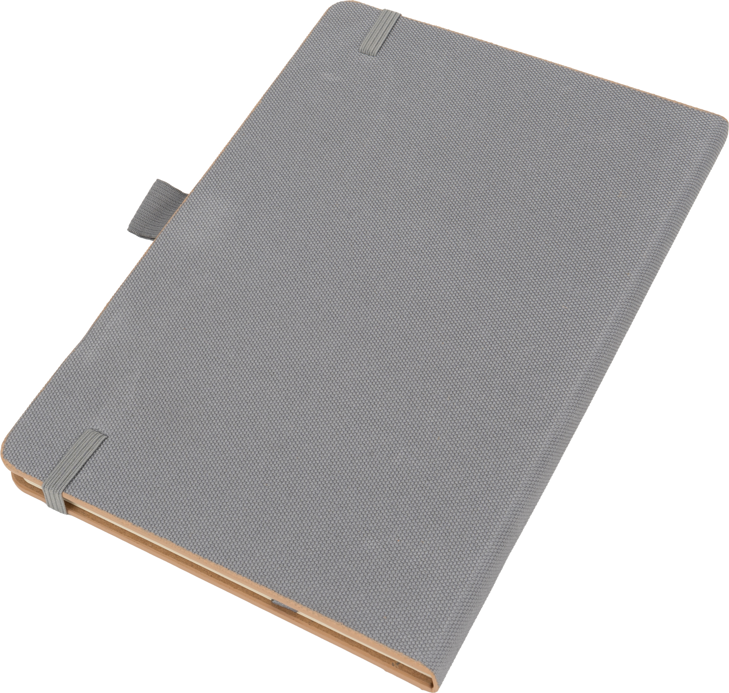 Notatnik A5 w linie z poliestru z recyklingu TEOFILO