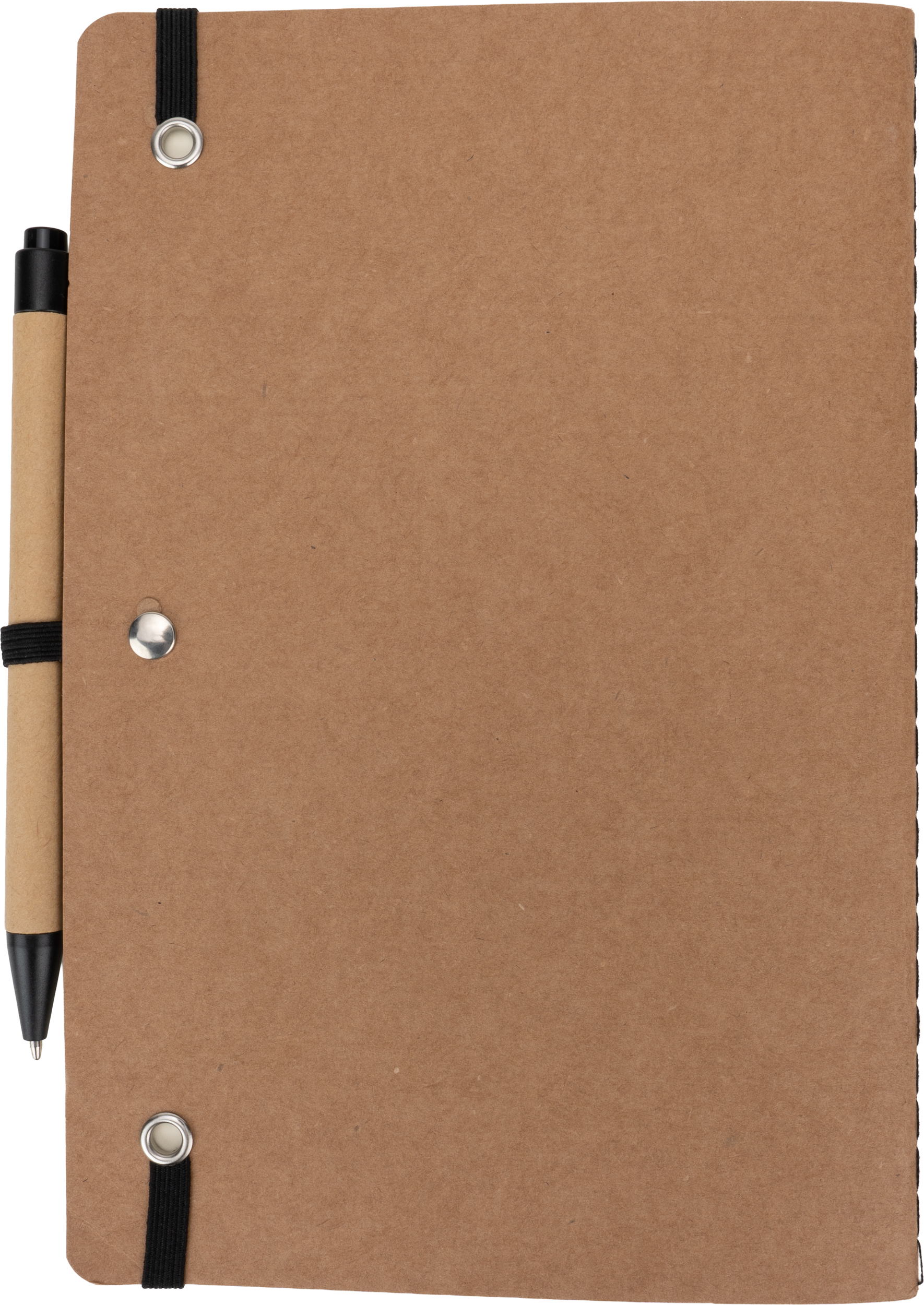 Notatnik A5 z czystymi stronami i długopisem z materiałów z recyklingu CHLOE