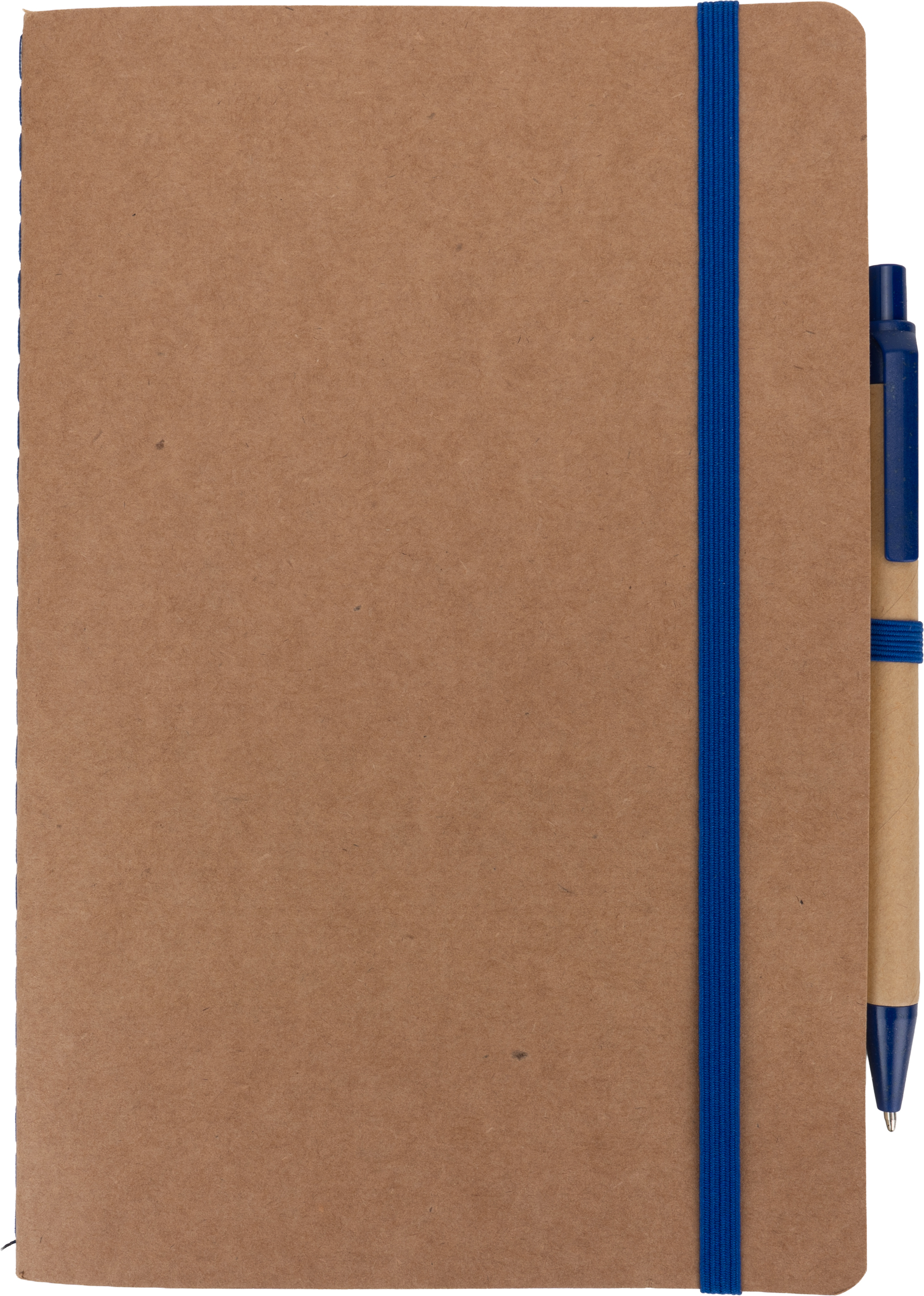 Notatnik A5 z czystymi stronami i długopisem z materiałów z recyklingu CHLOE