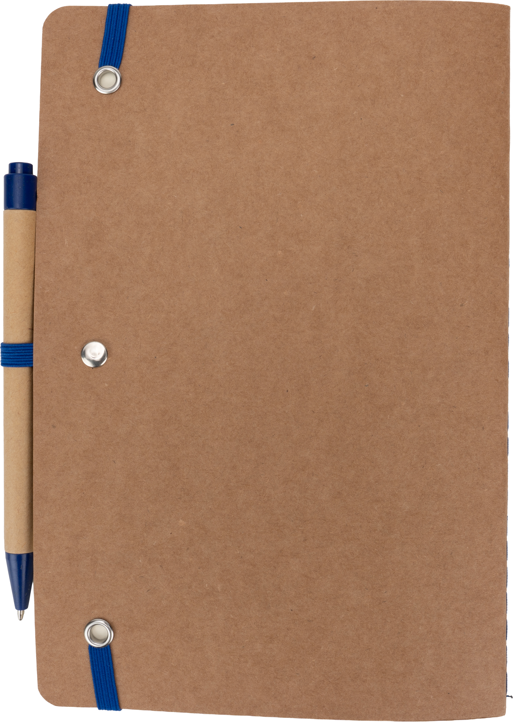 Notatnik A5 z czystymi stronami i długopisem z materiałów z recyklingu CHLOE