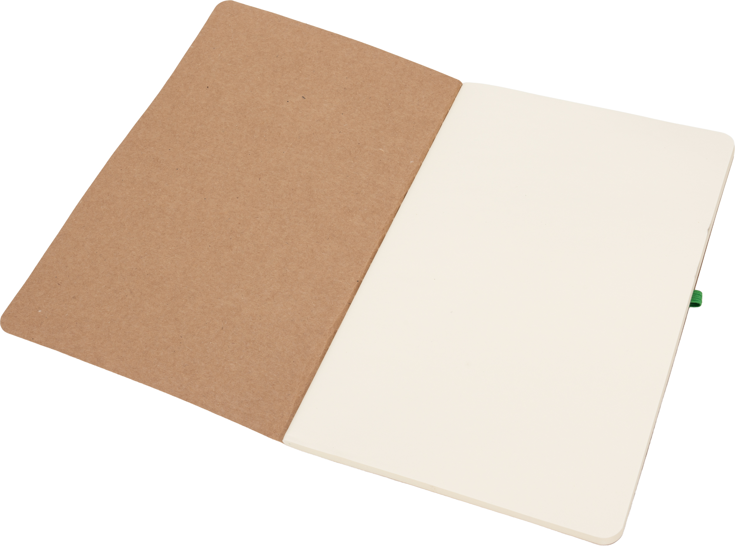 Notatnik A5 z czystymi stronami i długopisem z materiałów z recyklingu CHLOE