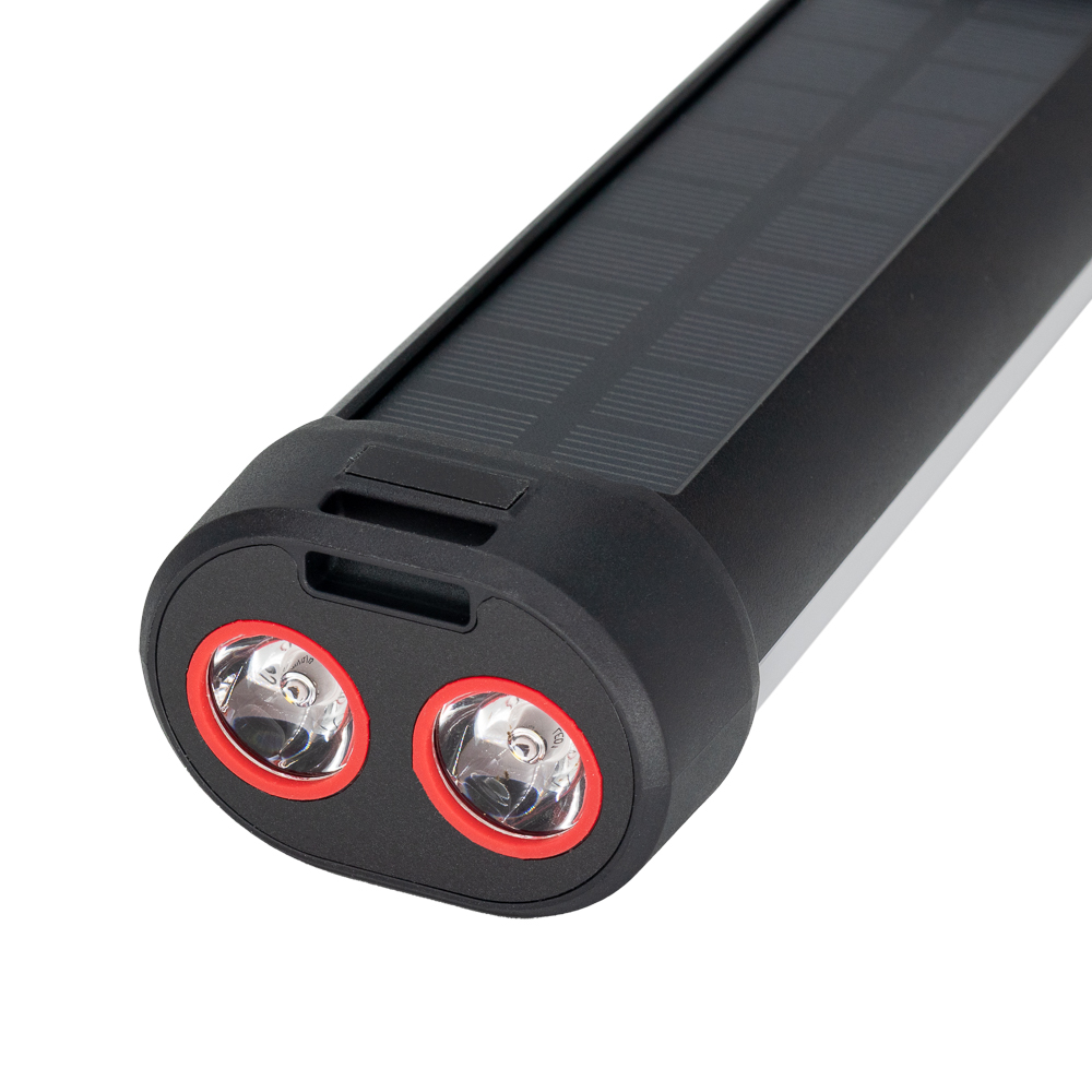 Latarka solarna z power bankiem 3000 mAh