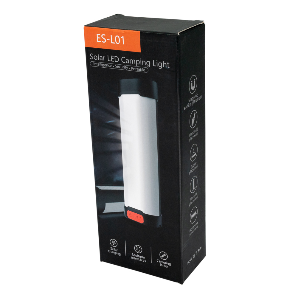 Latarka solarna z power bankiem 3000 mAh