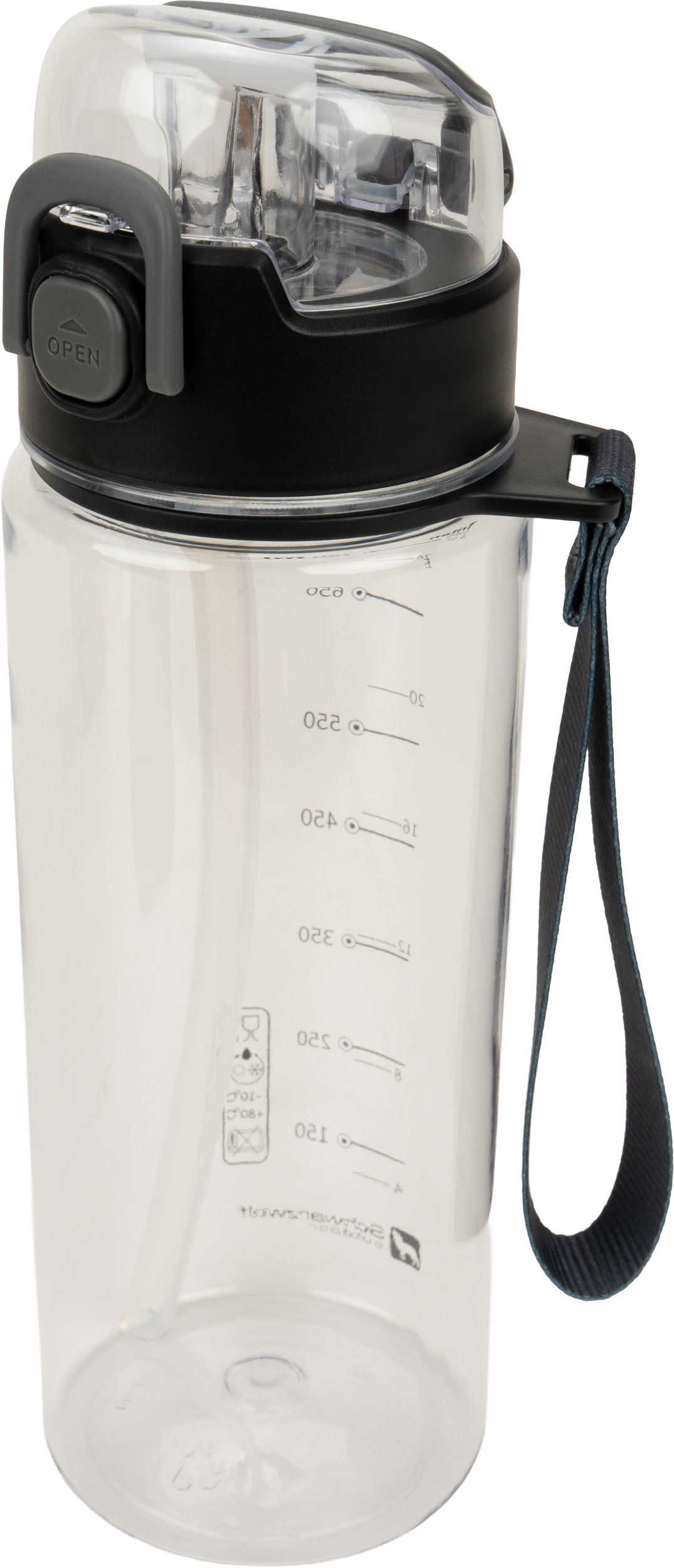 Butelka z tritanu 850 ml SEYHAN Schwarzwolf