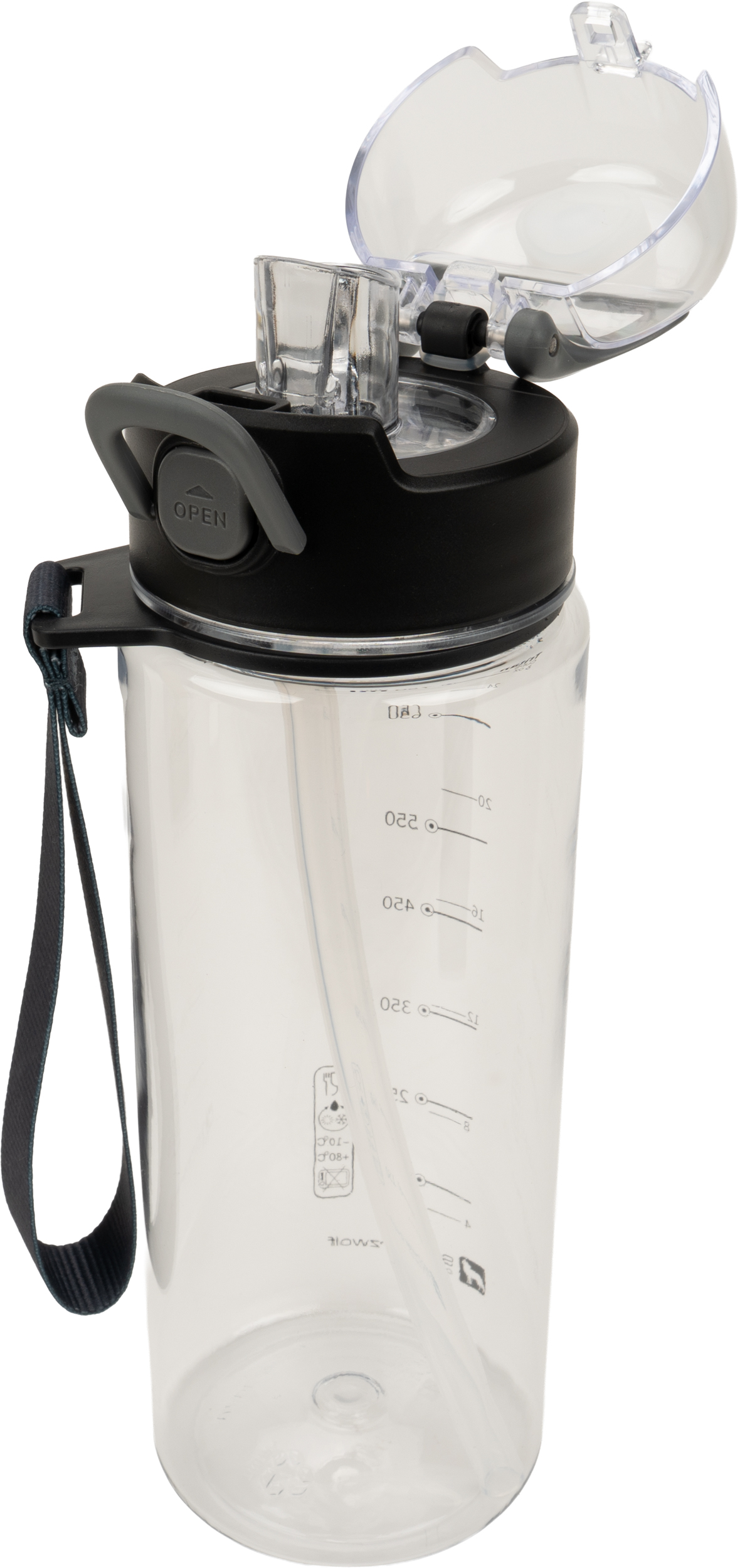 Butelka z tritanu 850 ml SEYHAN Schwarzwolf