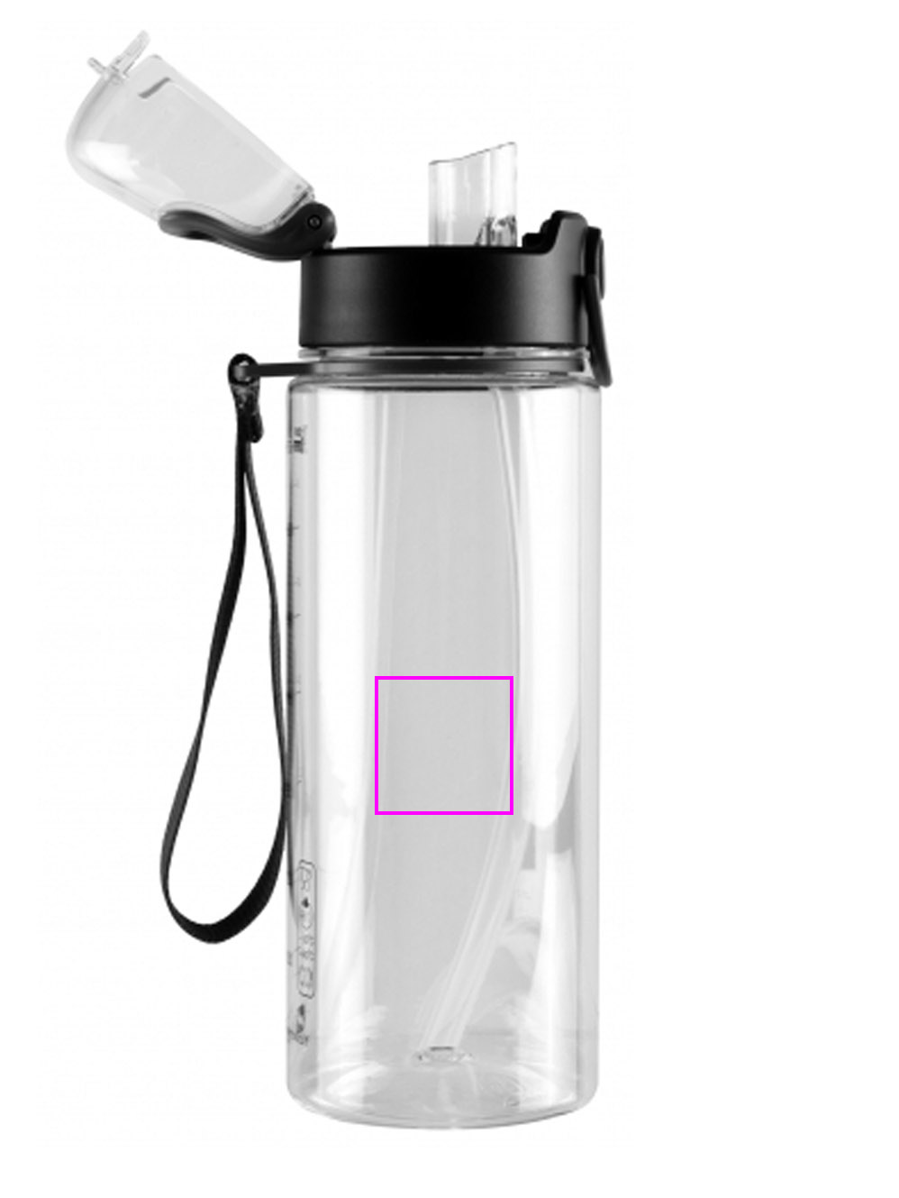 Butelka z tritanu 850 ml SEYHAN Schwarzwolf