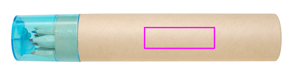 Kredki drewniane 12 kolorów MIA