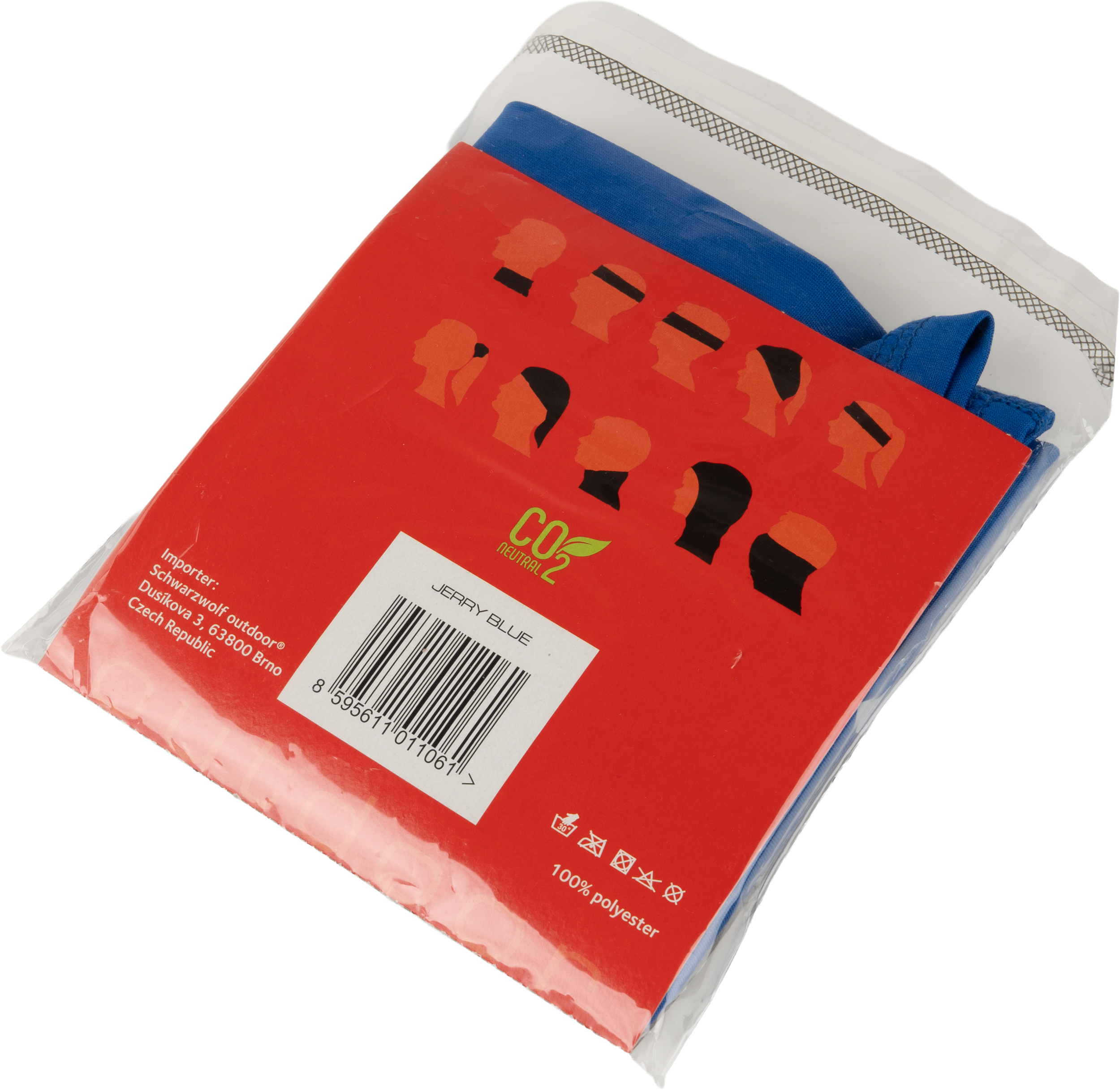 Bandana wielofunkcyjna JERRY Schwarzwolf