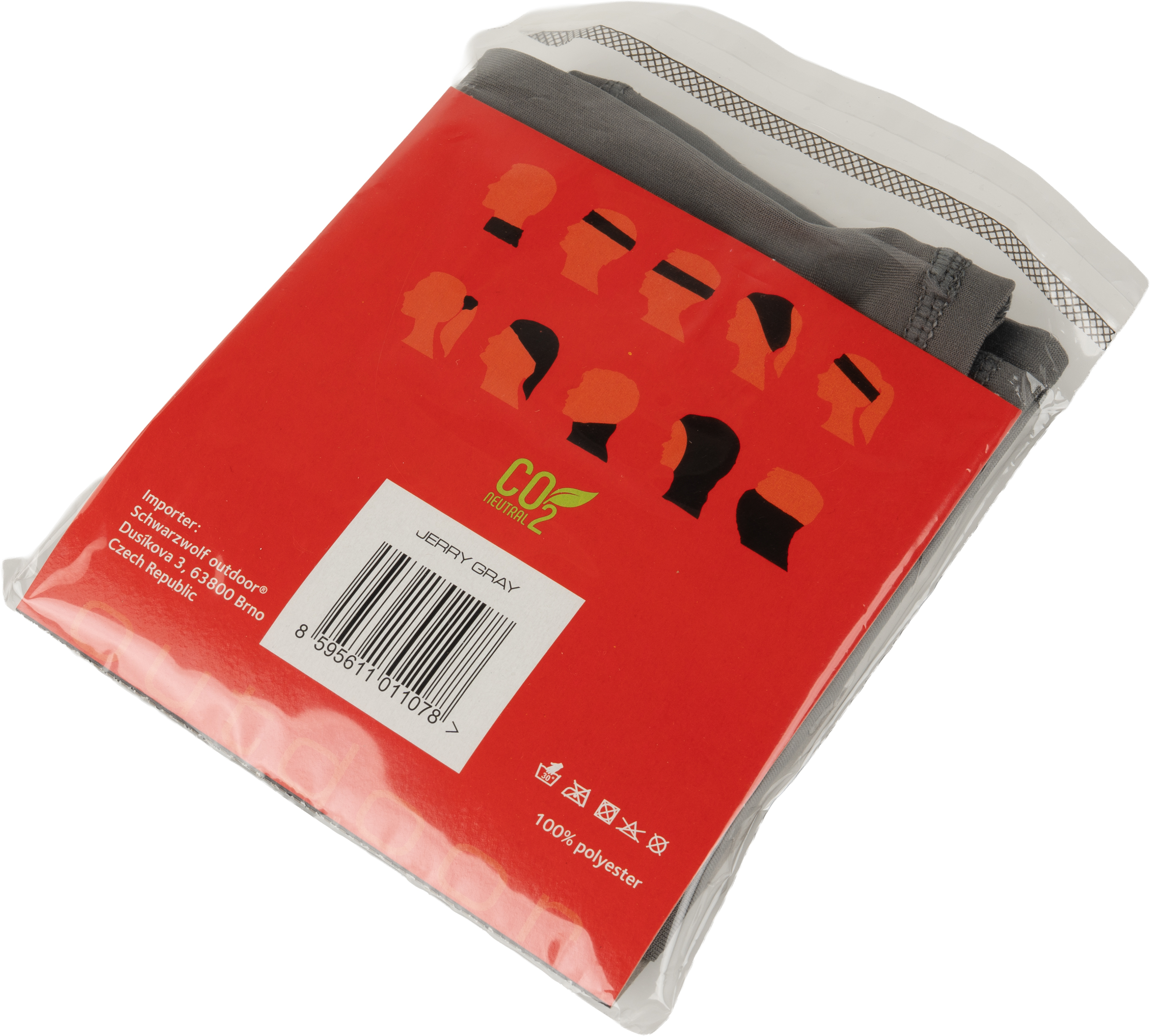 Bandana wielofunkcyjna JERRY Schwarzwolf